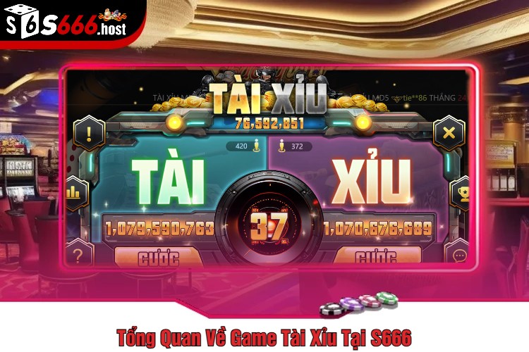 Tổng Quan Về Game Tài Xỉu Tại S666